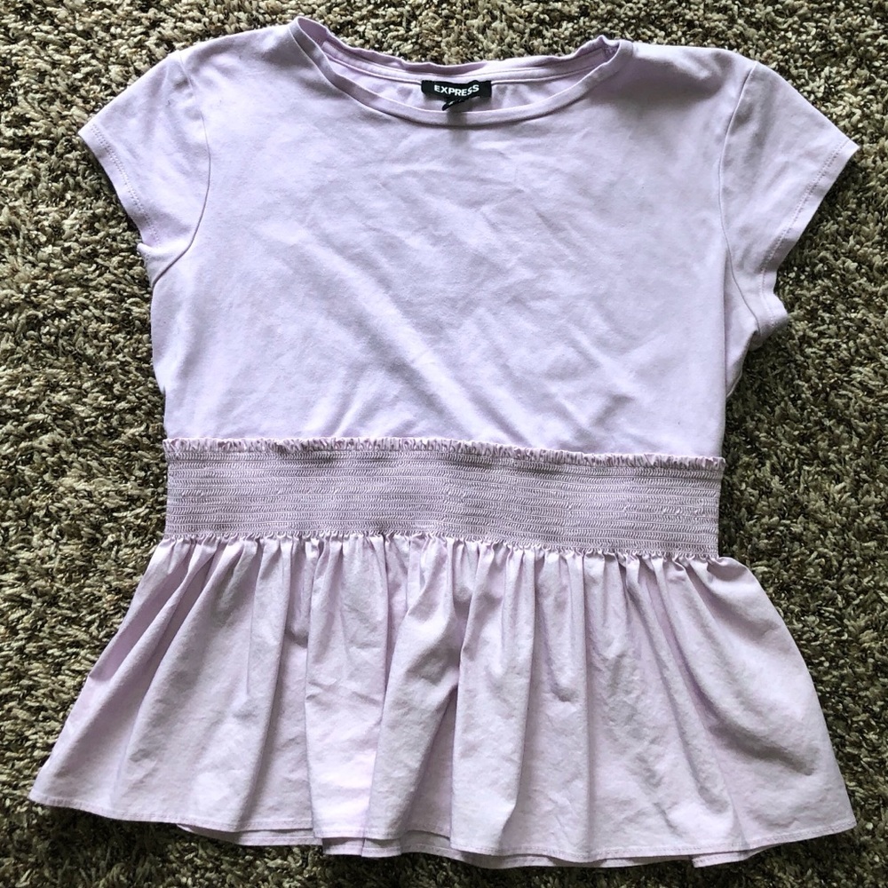 peplum tee